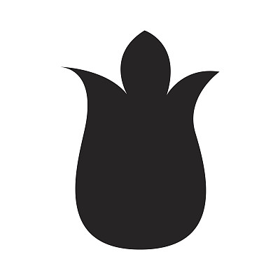 可爱的玫瑰花园孤立图标图片下载