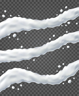 牛奶的流动。自然的乳制品图片下载