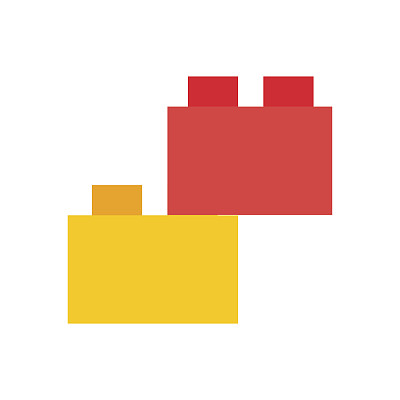 玩具积木结构图标图片下载