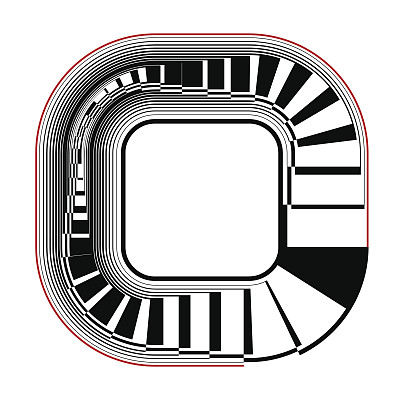 抽象的广场设计元素。图片下载