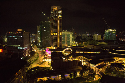 セブ市内の街並み图片下载