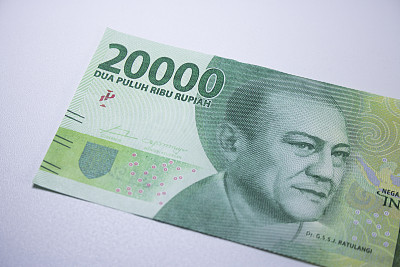 新印尼盾货币印尼货币现金融资图片下载