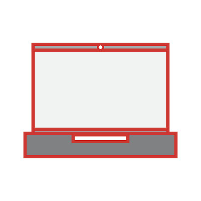 笔记本电脑将电子技术与信息连接起来图片下载