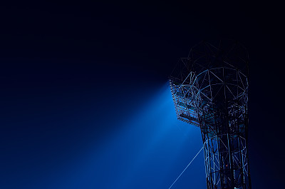 体育场照明灯图片下载