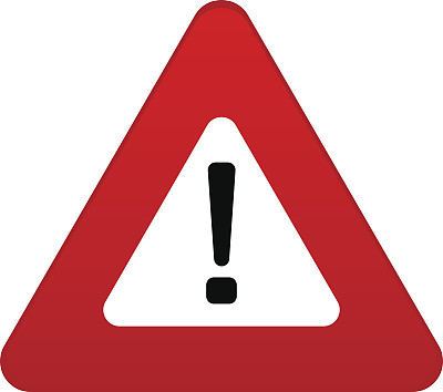 危险的图标。危险符号，矢量符号。图片下载