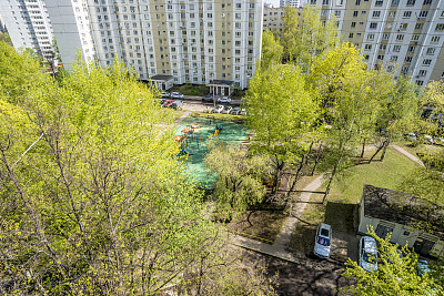 莫斯科新区的现代高层住宅图片下载