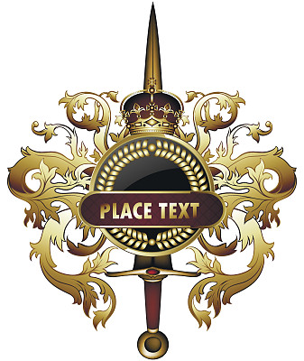 剑饰盾图片下载