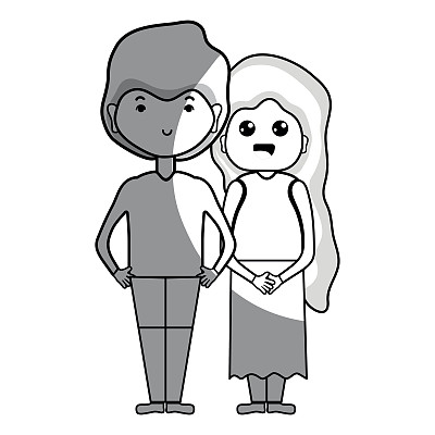 线条美结合发型设计图片下载