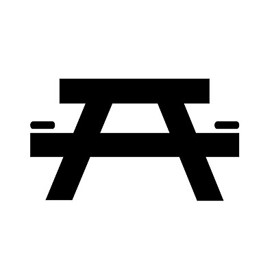 野餐桌上图标图片下载