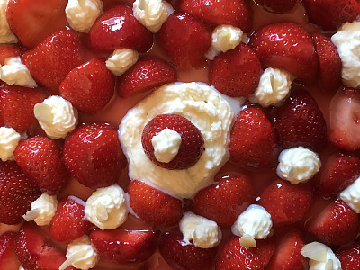 美味的草莓蛋糕图片下载