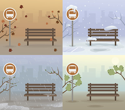 春夏秋冬图片素材ID：168983080