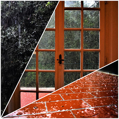 下得很大的冰雹图片下载