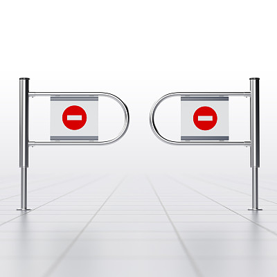 金属旋转大门图片下载