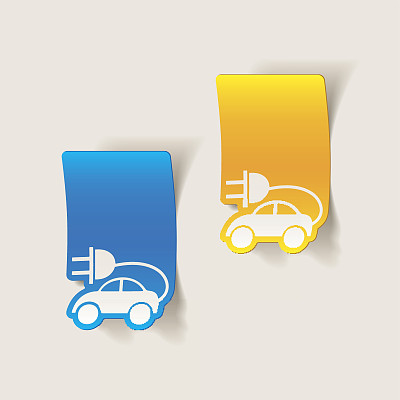 写实设计元素:环保车图片下载