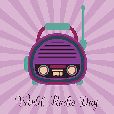 世界广播日图片下载