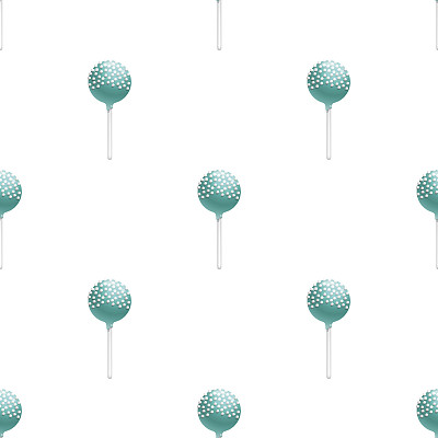 蛋糕棒棒糖无缝图案图片下载