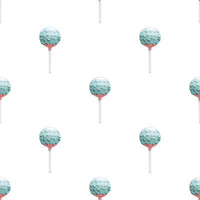 蛋糕棒棒糖无缝图案图片下载