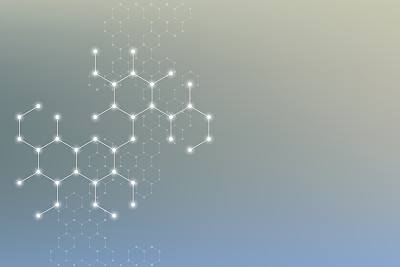 分子dna，遗传和化学化合物，插图素材图片