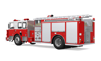 隔离消防车图片下载