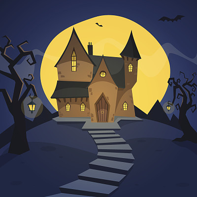 巫婆的房子图片下载