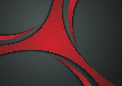 红色波浪的抽象企业背景素材图片