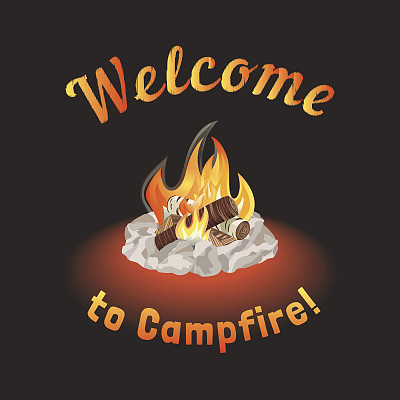 烧烤徽章图标图片下载