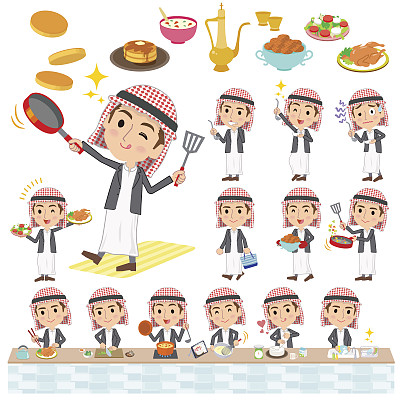 中年男人做饭图片下载