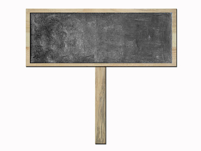 老式长方形深灰色或黑色黑板，木架和木架，深灰色或黑色标签，深灰色或黑色表面。在白色背景图片下载