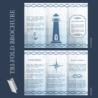 纸手册模板图片下载