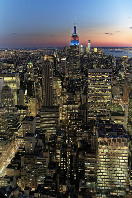 纽约的曼哈顿图片下载