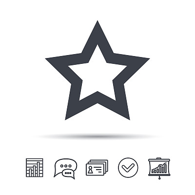 星星图标，收藏或最佳标志图片下载