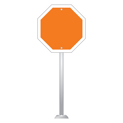 空白交通标志背景向量图片下载