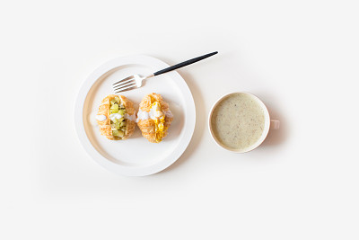 烤面包的早餐图片下载