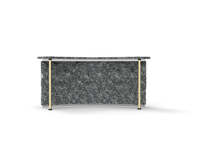 3 d演示。表接待、孤立。图片下载