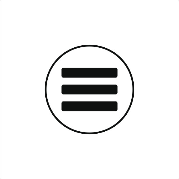 实心图标，移动标志和汉堡菜单图片下载