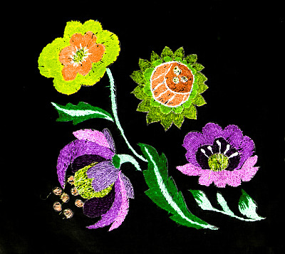 乌克兰民间刺绣图片下载