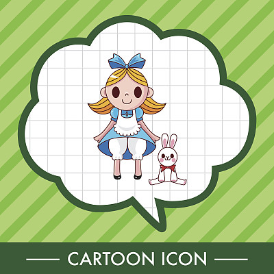 童话公主主题元素图片下载