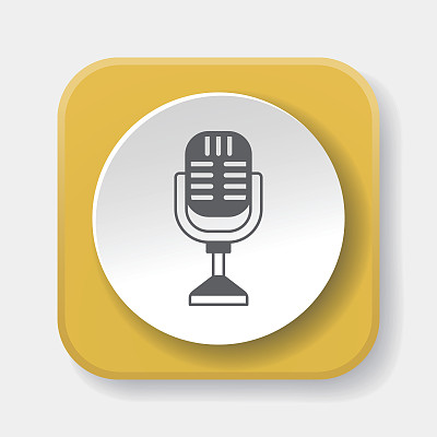 记录麦克风图标图片下载