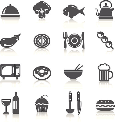 食物和饮料图标图片下载