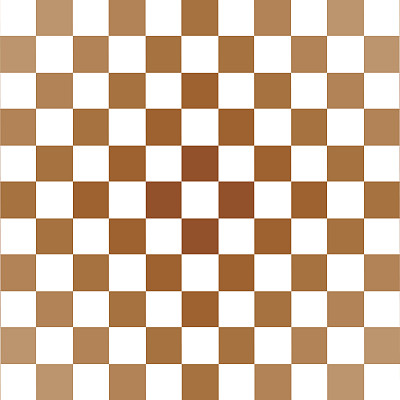 无缝现代向量模式与棕色方块在白色背景图片下载