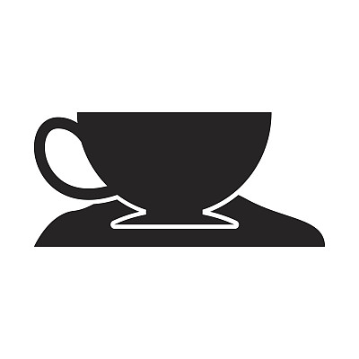 咖啡杯孤立图标图片下载