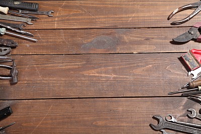 施工锤、螺丝刀、修理工具、钳子图片下载