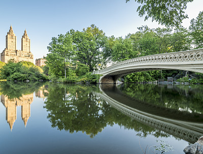 弓桥中央公园素材图片