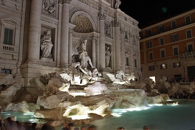 许愿池之夜图片下载