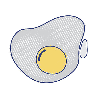 美味的煎蛋准备食物图片下载