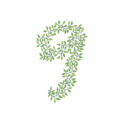 绿色数字图片下载