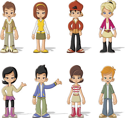 青少年。图片下载