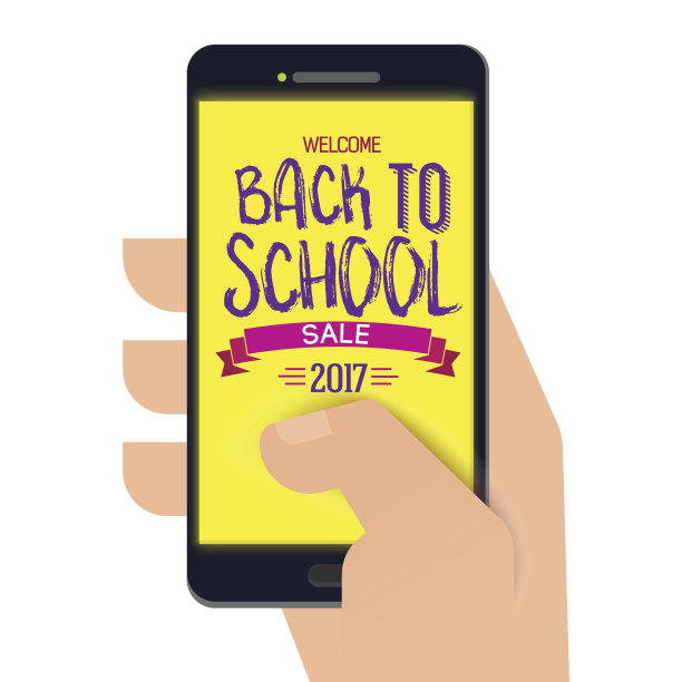 智能手机上的横幅图片下载