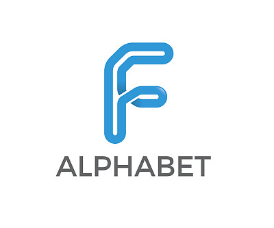 F字母矢量图标图片下载