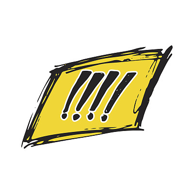 卡通书语音气泡，卡通音效，手绘波普艺术风格矢量图图片下载